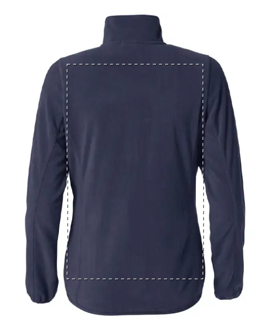 fleece navy, kobalt, sunshine, heart - Afbeelding 4