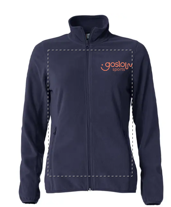 fleece navy, kobalt, sunshine, heart - Afbeelding 6