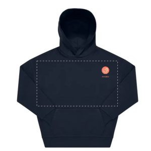 oversized hoodie (blauw of donkergroen)