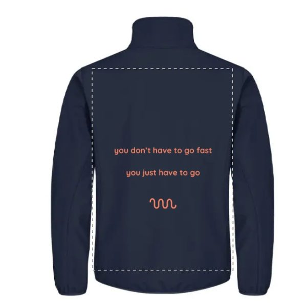 softshell jas  ( navy, kobalt of wit) - Afbeelding 5