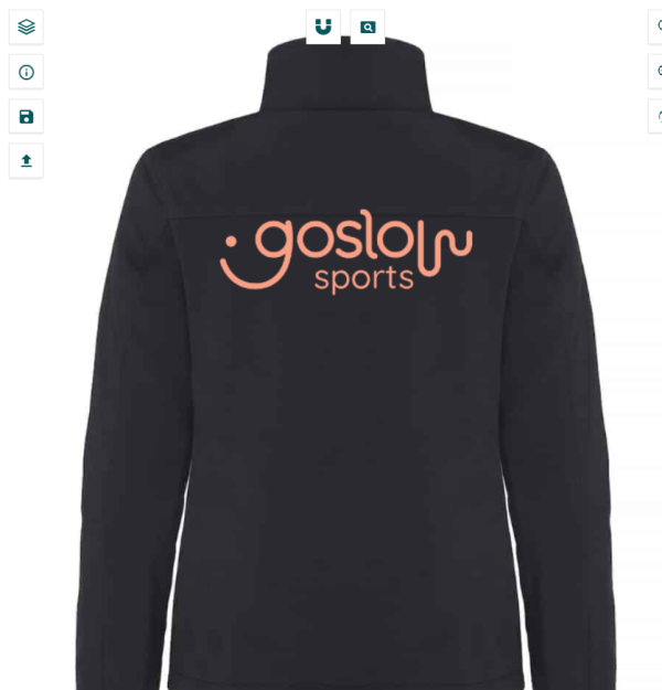 softshell jas  ( navy, kobalt of wit) - Afbeelding 7