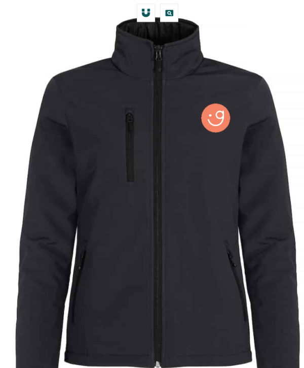 softshell jas  ( navy, kobalt of wit) - Afbeelding 8